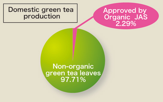 Domestic green tea produstion